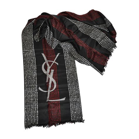 ysl skjerf|Women's Saint Laurent Scarves & Wraps .